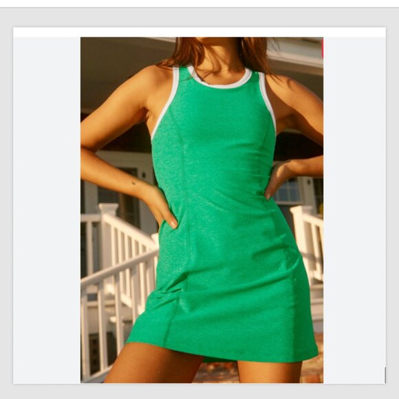 Beyond Yoga Green Mini Dress - Picture 2 of 12